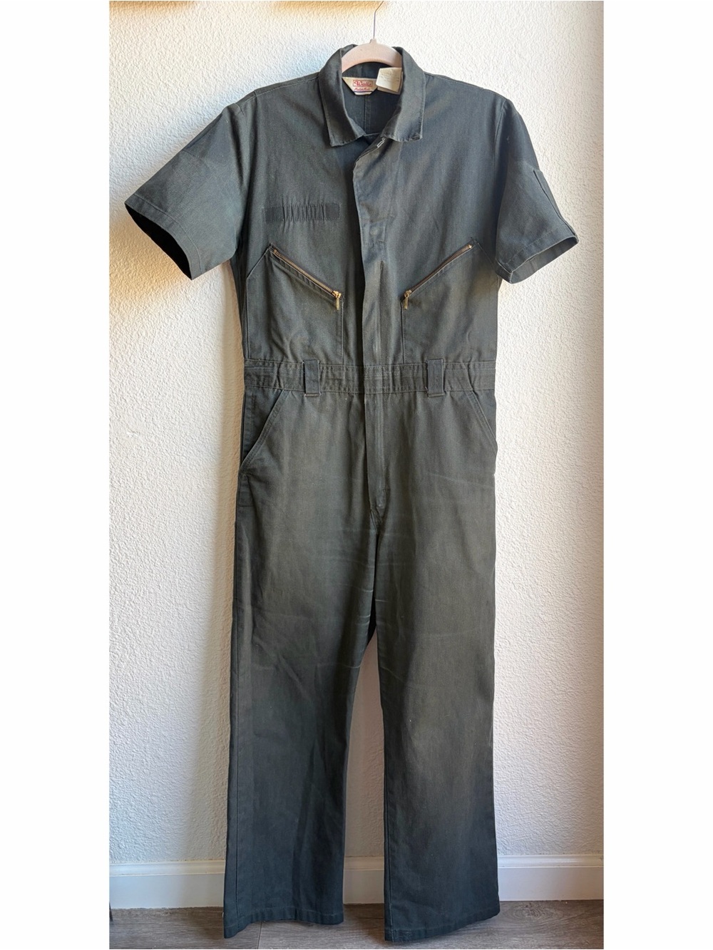 Vintage USA Made Grey Walls Utility Coveralls 36